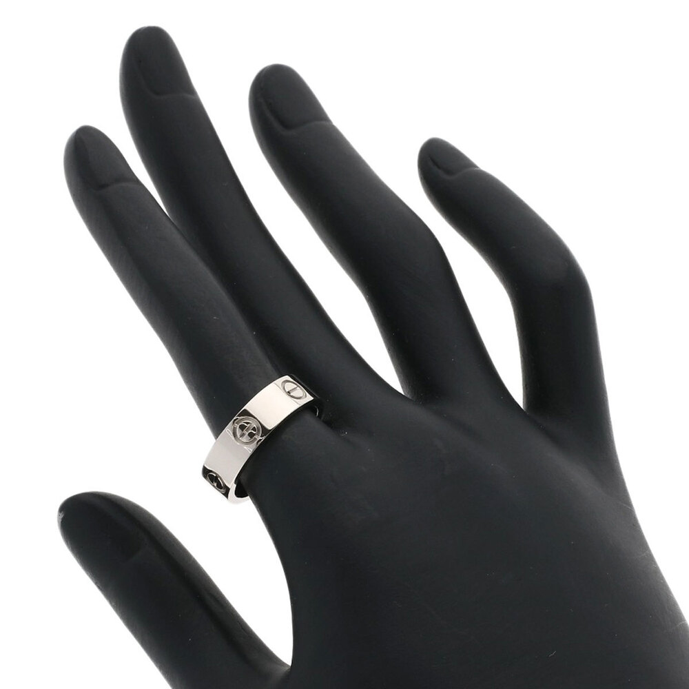 CARTIER Authentic 18k Silver Love Ring #53 - Picture 5 of 7